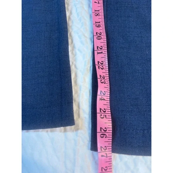 Ann Taylor Loft Pants‎ Women's Julie Trousers Steel Blue Size 8P Work Casual - Picture 4 of 9
